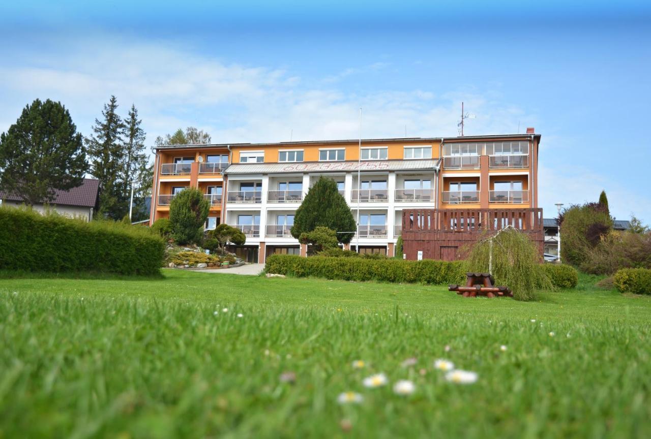 Pension Calla Dolní Vltavice Exteriör bild