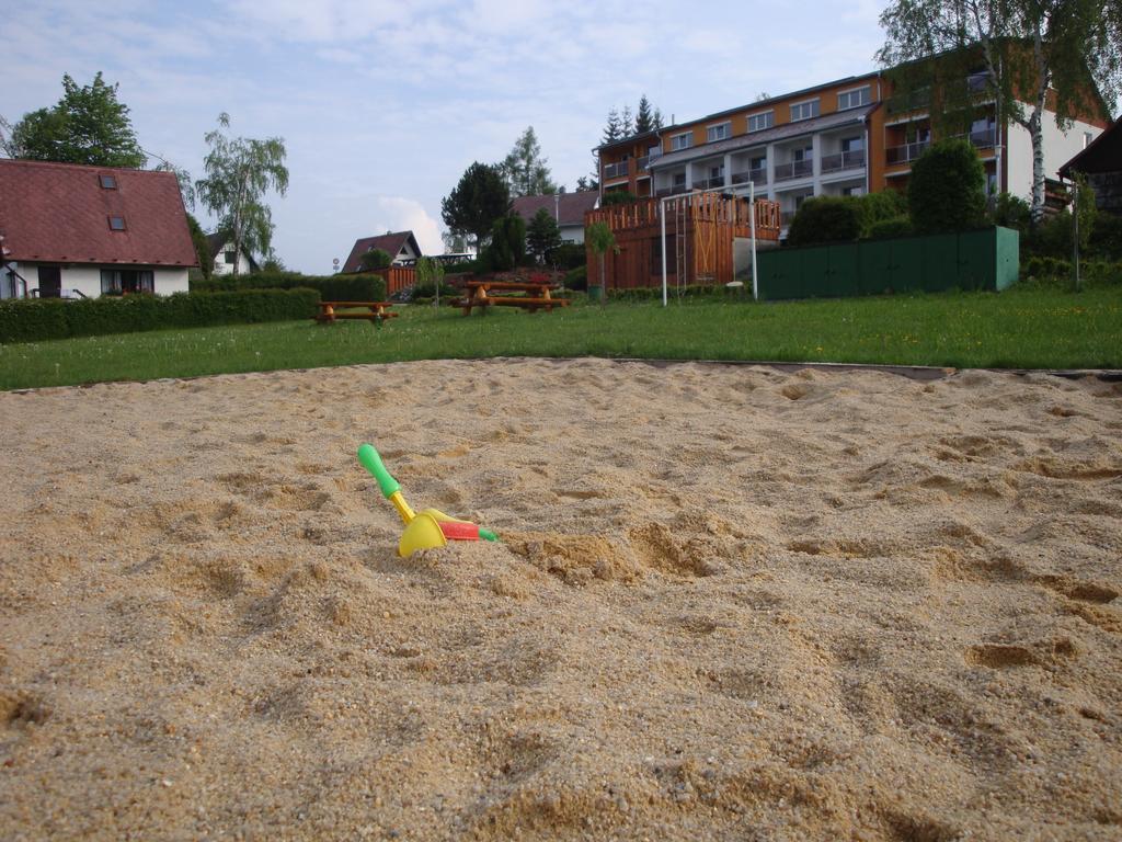 Pension Calla Dolní Vltavice Exteriör bild