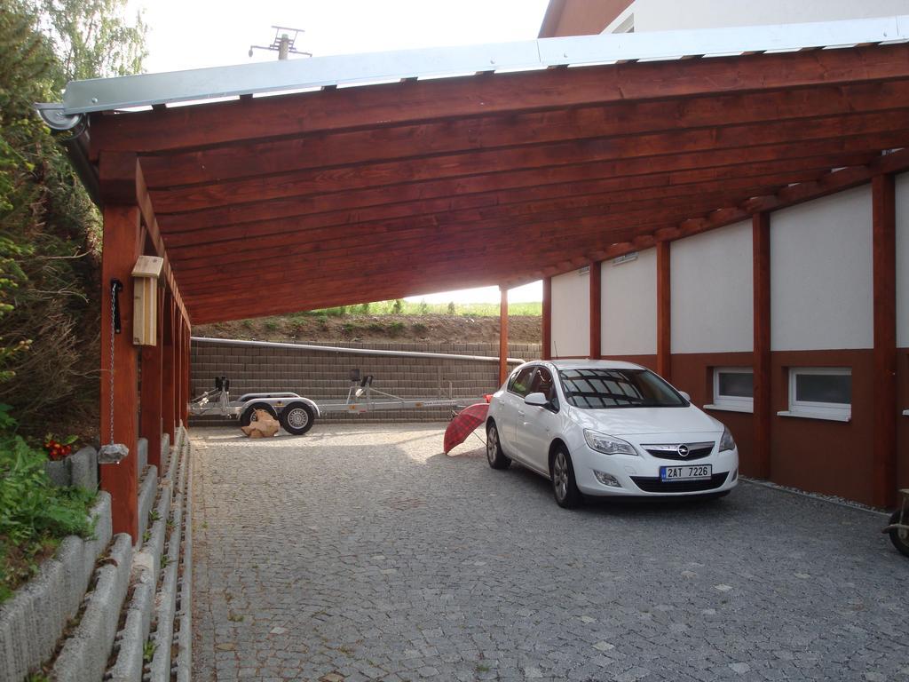 Pension Calla Dolní Vltavice Exteriör bild